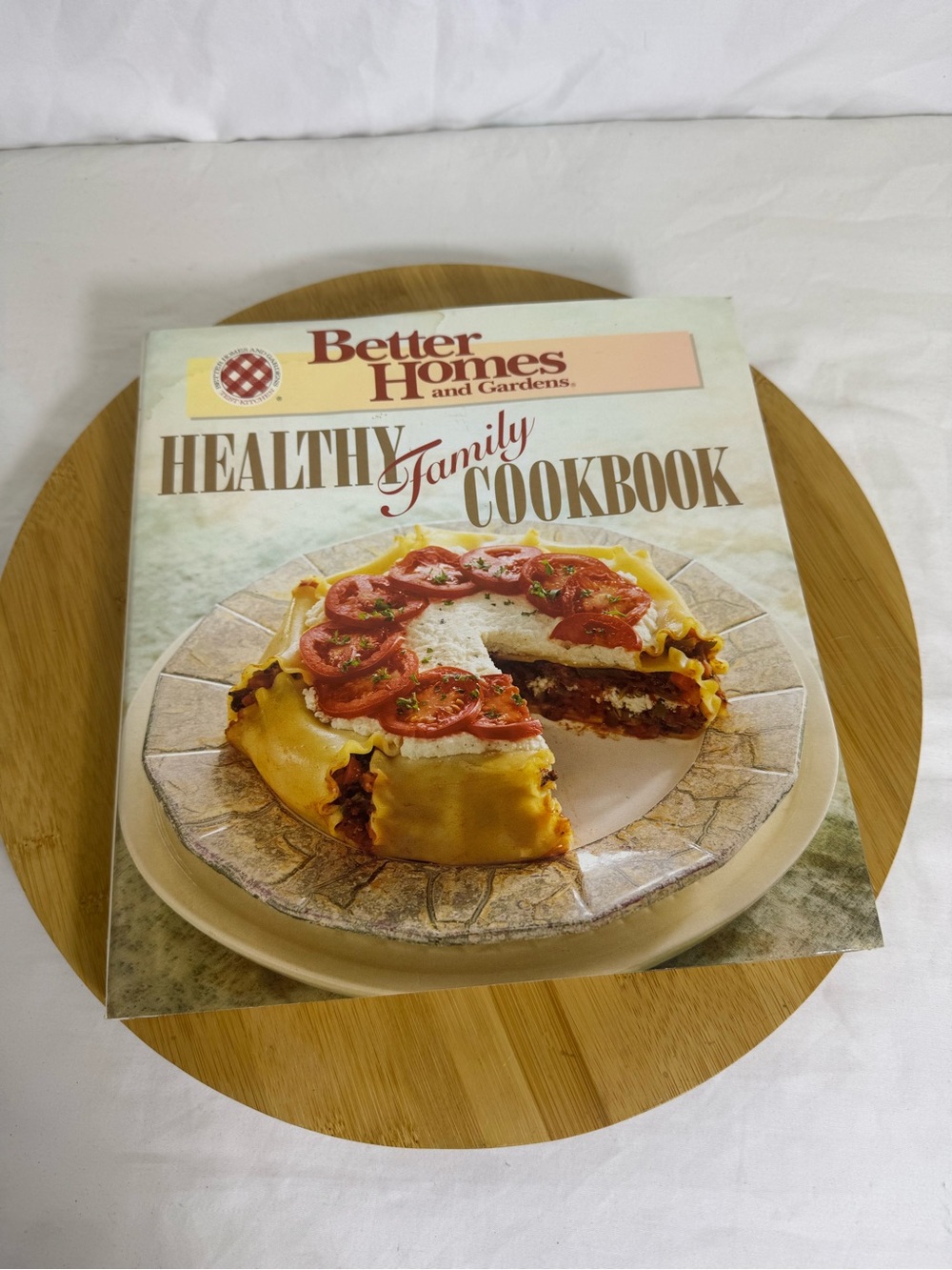 Better Homes and Gardens Healthy Family Cookbook Hardcover 1995 Low Fat Recipes